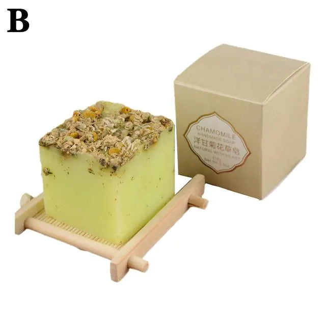 Essential Oil Handmade Herbal Soap Chamomile 