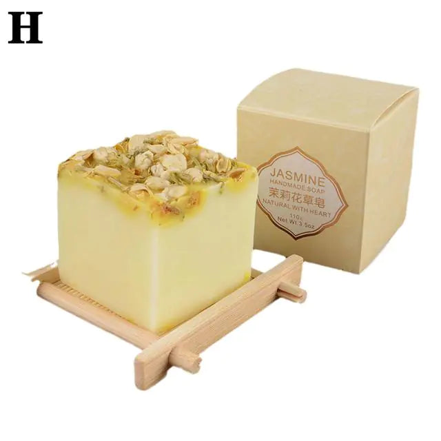 Essential Oil Handmade Herbal Soap Jasmin